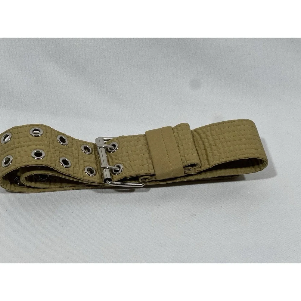 Johnny Was Pete & Greta Canvas Belt‎ Double Grommet Adjustable Buckle
